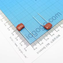 金属化聚丙烯薄膜电容器 CBB电容 CBB22 250V103J 10NF 0.01UF 脚距P=10MM ±5%
