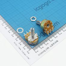 电位器 WH148 B20K 双联 柄长20mm 可调电阻 20KR 6脚