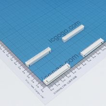 XH白色连接器 直针座 16PIN XH-16A 间距2.54MM