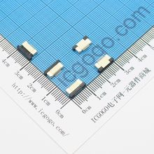 FPC连接器 抽拉式 下接 0.5S-9P-X 9Pin 脚间距 0.5MM 扁平连接器 软排线插座