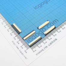 FPC连接器 抽拉式 下接 0.5S-35P-X 35Pin 脚间距 0.5MM 扁平连接器 软排线插座