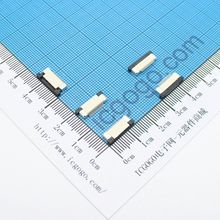 FPC连接器 抽拉式 上接 0.5S-16P-S 16Pin 脚间距 0.5MM 扁平连接器 软排线插座