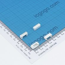 PH白色连接器 直针座 6PIN PH-6A 间距2.0MM