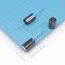 艾华 直插铝电解电容 100UF 200V φ 16*25 mm AiSHi ERH2DM101L25TO RH 高频 低阻抗 ±20%