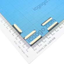 FPC连接器 抽拉式 上接 0.5S-38P-S 38Pin 脚间距 0.5MM 扁平连接器 软排线插座