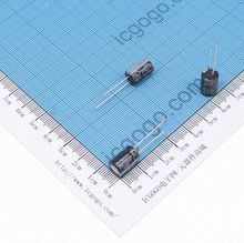 红宝石 直插铝电解电容 25V 220UF φ 6.3X11mm RUBYCON 25YXJ220M-6.3X11 YXJ 小型化 长寿命 低阻抗 ±20%