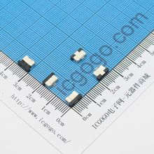 FPC连接器 抽拉式 下接 0.5S-4P-X 4Pin 脚间距 0.5MM 扁平连接器 软排线插座