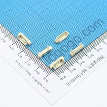 MX连接器 立贴式 MX-1.25-7PLT 7Pin 脚间距 1.25MM 扁平连接器 软排线插座