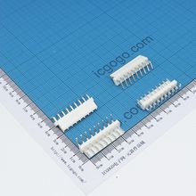 VH白色连接器 高弯针座 9PIN VH-9AW 间距3.96MM