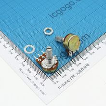 电位器 WH148 B1M 单联 柄长20mm 可调电阻 1MR 3脚