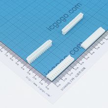 XH白色连接器 端子胶壳 插头15PIN XH-15Y 间距2.54MM