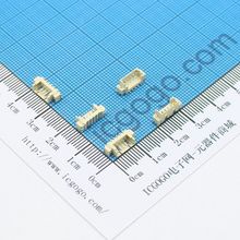 MX连接器 立贴式 MX-1.25-5PLT 5Pin 脚间距 1.25MM 扁平连接器 软排线插座