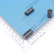 红宝石 直插铝电解电容 35V 470UF φ 10X20mm RUBYCON 35YXF470M-10X20 YXF 长寿命 低阻抗 ±20%