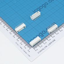 XH白色连接器 弯针座 7PIN XH-7AW 间距2.54MM