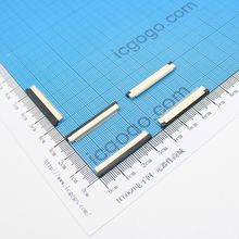 FPC连接器 抽拉式 下接 0.5S-54P-X 54Pin 脚间距 0.5MM 扁平连接器 软排线插座