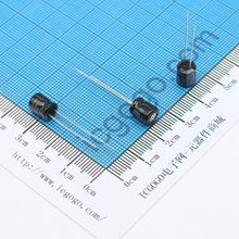 直插铝电解电容 50V 22UF 6.3*7 ±20%