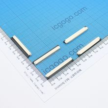 FPC连接器 抽拉式 下接 1.0C-34P-X 34Pin 脚间距 1MM 扁平连接器 软排线插座