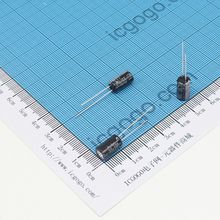 红宝石 直插铝电解电容 35V 100UF φ 6.3X11mm RUBYCON 35YXA100M-6.3X11 YXA 标准品 ±20%