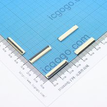 FPC连接器 翻盖式 1.0F-22P 22Pin 脚间距 1MM 扁平连接器 软排线插座
