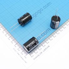 直插铝电解电容 400V 82UF 18*25 ±20%