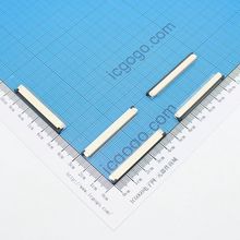 FPC连接器 抽拉式 上接 1.0C-40P-S 40Pin 脚间距 1MM 扁平连接器 软排线插座