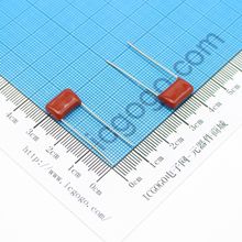 金属化聚丙烯薄膜电容器 CBB电容 CBB22 400V473J 47NF 0.047UF 脚距P=10MM ±5%