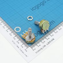 电位器 WH148 B20K 单联 柄长20mm 可调电阻 20KR 3脚