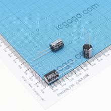 红宝石 直插铝电解电容 400V 4.7UF φ 10X12.5mm RUBYCON 400CFX4R7M-10X12.5 CFX 长寿命 ±20%
