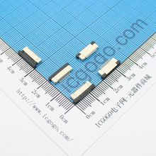FPC连接器 抽拉式 下接 0.5S-16P-X 16Pin 脚间距 0.5MM 扁平连接器 软排线插座