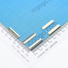 FPC连接器 翻盖式 1.0F-20P 20Pin 脚间距 1MM 扁平连接器 软排线插座