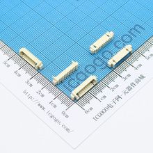 MX连接器 卧贴式 1.25-11PWT 11Pin 脚间距 1.25MM 扁平连接器 软排线插座