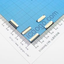 FPC连接器 抽拉式 下接 0.5S-22P-X 22Pin 脚间距 0.5MM 扁平连接器 软排线插座