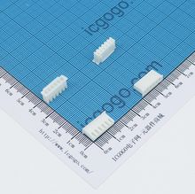 XH白色连接器 端子胶壳 插头6PIN XH-6Y 间距2.54MM
