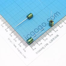 高频低阻直插电解电容 35V 100UF 6*7 ±20%