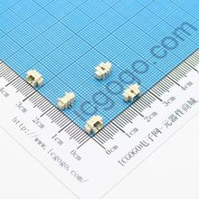 MX连接器 卧贴式 1.25-2PWT 2Pin 脚间距 1.25MM 扁平连接器 软排线插座