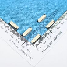 FPC连接器 抽拉式 上接 0.5S-22P-S 22Pin 脚间距 0.5MM 扁平连接器 软排线插座