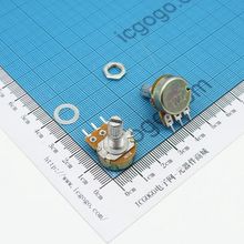 电位器 WH148 B10K 单联 柄长15mm 可调电阻 10KR 3脚