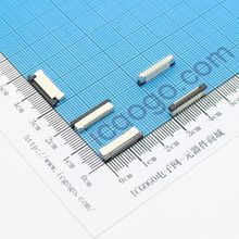 FPC连接器 抽拉 立式 0.5L-22P 22Pin 脚间距 0.5MM 扁平连接器 软排线插座
