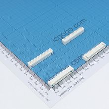 XH白色连接器 直针座 14PIN XH-14A 间距2.54MM