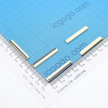 FPC连接器 翻盖式 1.0F-30P 30Pin 脚间距 1MM 扁平连接器 软排线插座