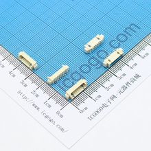 MX连接器 卧贴式 1.25-8PWT 8Pin 脚间距 1.25MM 扁平连接器 软排线插座