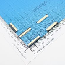 FPC连接器 抽拉式 下接 0.5S-40P-X 40Pin 脚间距 0.5MM 扁平连接器 软排线插座