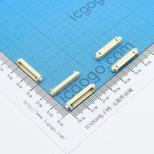 MX连接器 卧贴式 1.25-15PWT 15Pin 脚间距 1.25MM 扁平连接器 软排线插座