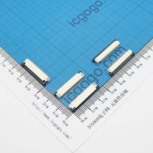 FPC连接器 抽拉式 上接 1.0C-20P-S 20Pin 脚间距 1MM 扁平连接器 软排线插座