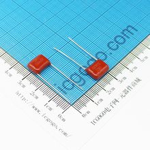 金属化聚丙烯薄膜电容器 CBB电容 CBB22 630V153J 15NF 0.015UF 脚距P=10MM ±5%