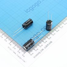 直插铝电解电容 50V 330UF 10*17 ±20%