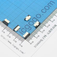 FPC连接器 抽拉式 下接 0.5S-6P-X 6Pin 脚间距 0.5MM 扁平连接器 软排线插座
