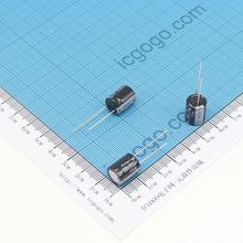 红宝石 直插铝电解电容 50V 220UF φ 10X12.5mm RUBYCON 50YXA220M-10X12.5 YXA 标准品 ±20%