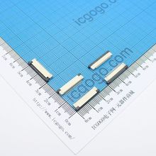 FPC连接器 抽拉式 上接 0.5S-32P-S 32Pin 脚间距 0.5MM 扁平连接器 软排线插座