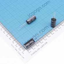 红宝石 直插铝电解电容 25V 1000UF φ 10X20mm RUBYCON 25YXA1000M-10X20 YXA 标准品 ±20%